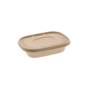 Bagasse U-Box & Lid